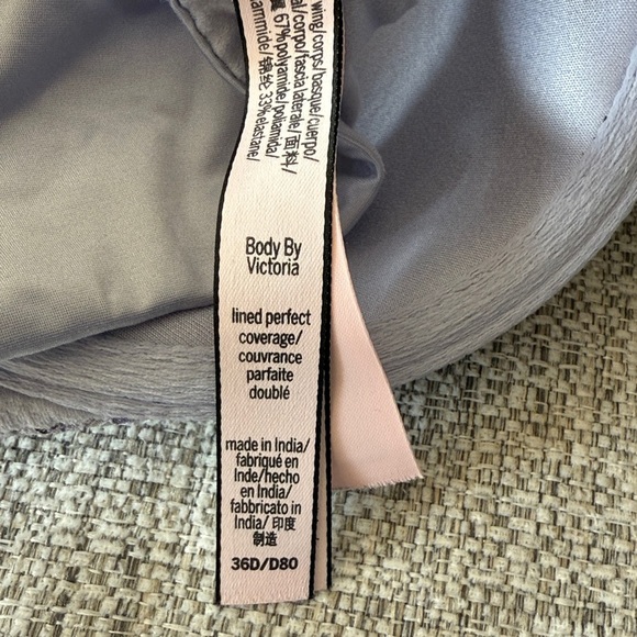 Elegant Blue/Purple Lace Bra - Picture 4 of 4